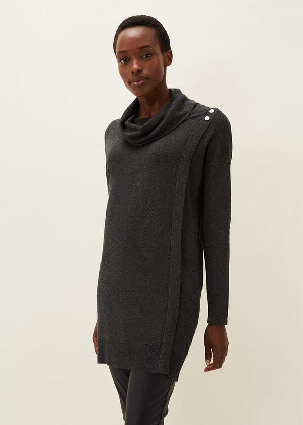 phase eight Cindra Knitted Tunic Dress