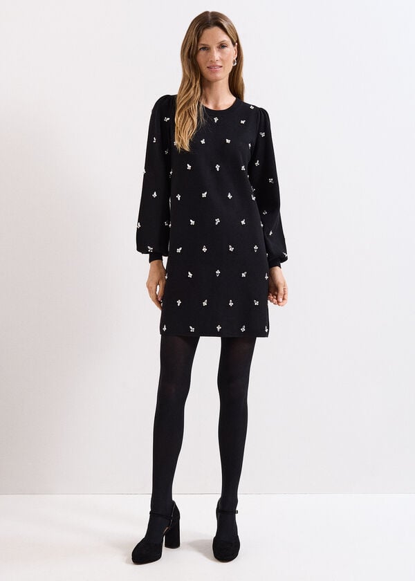 Phase Eight Cindy Jewelled Jumper Dress