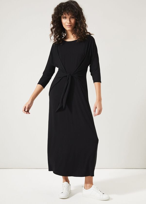 Phase Eight Cindy Tie Front Jersey Dress