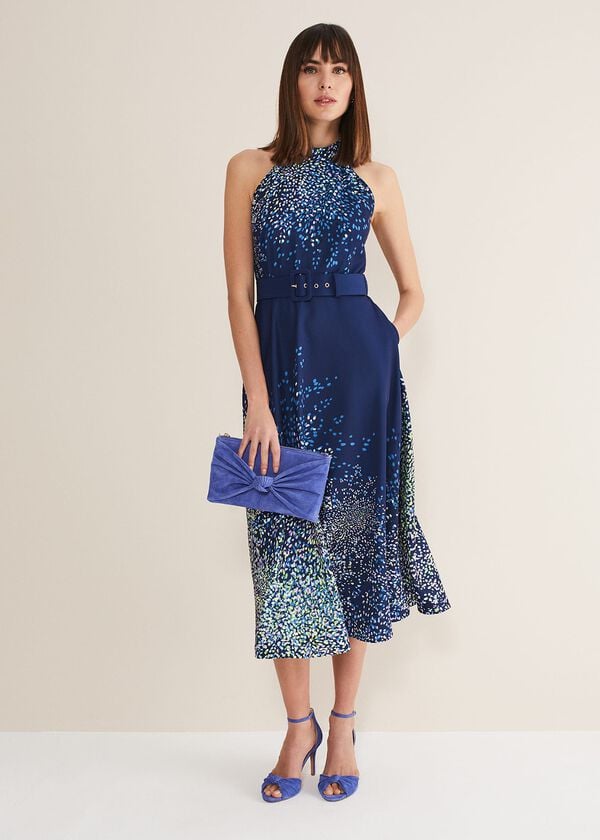 Phase Eight Clea Ditsy Midi Dress