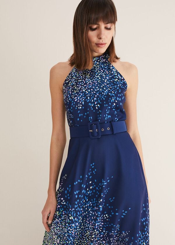 Phase Eight Clea Ditsy Midi Dress