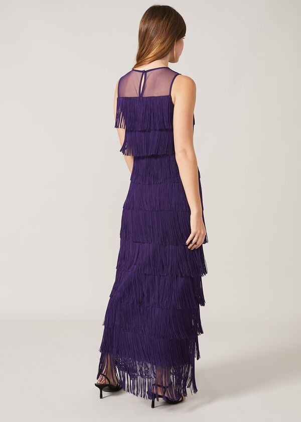 Phase Eight Cody Fringe Maxi Dress