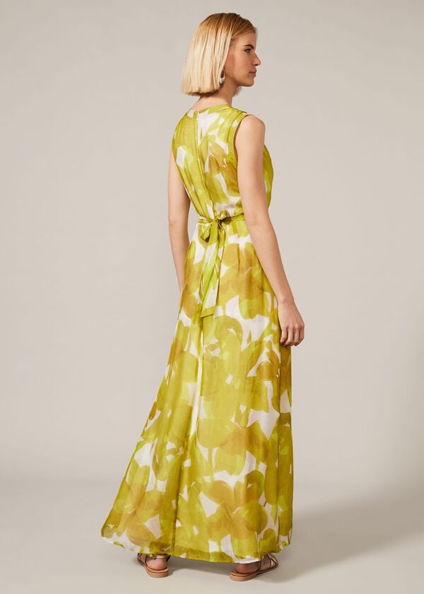 Phase Eight Coline Silk Blend Maxi Dress