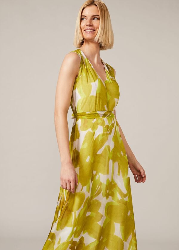 Phase Eight Coline Silk Blend Maxi Dress