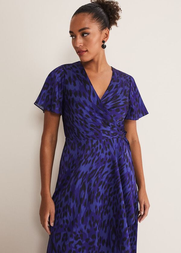 Phase Eight Colletta Print Wrap Dress