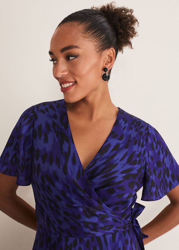 Phase Eight Colletta Print Wrap Dress