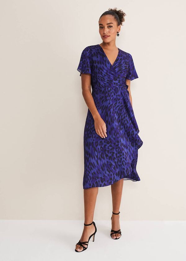 phase eight Colletta Print Wrap Dress