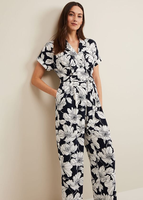Phase Eight Constance Floral Jumpsuit