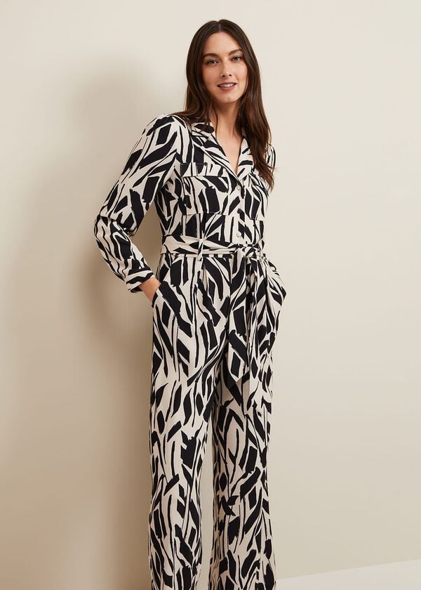 Phase Eight Constance Geo Jumpsuit