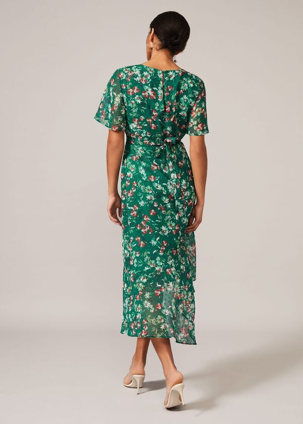 Phase Eight Coralee Textured Floral Dress