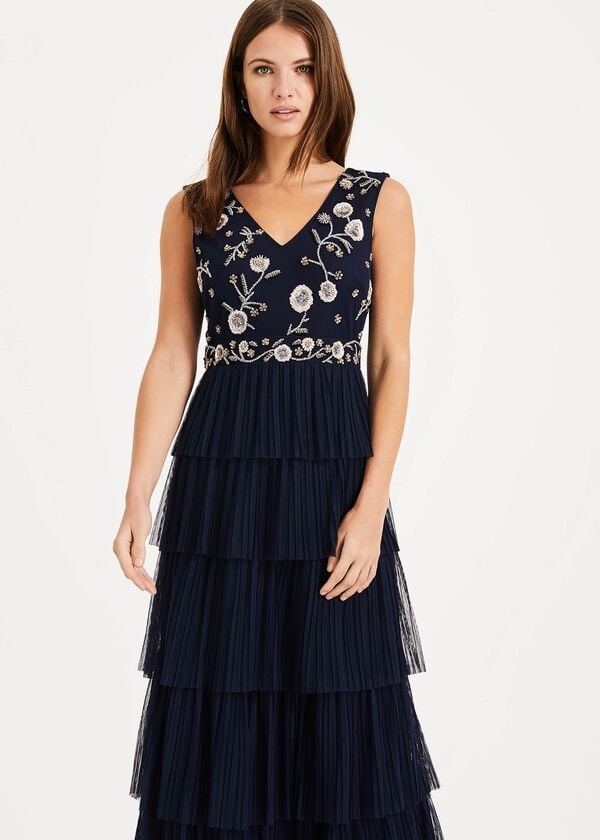 Phase Eight Cordelia Tiered Maxi Dress