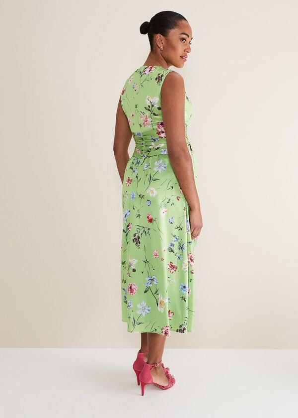 Phase Eight Corrin Floral Midi Dress