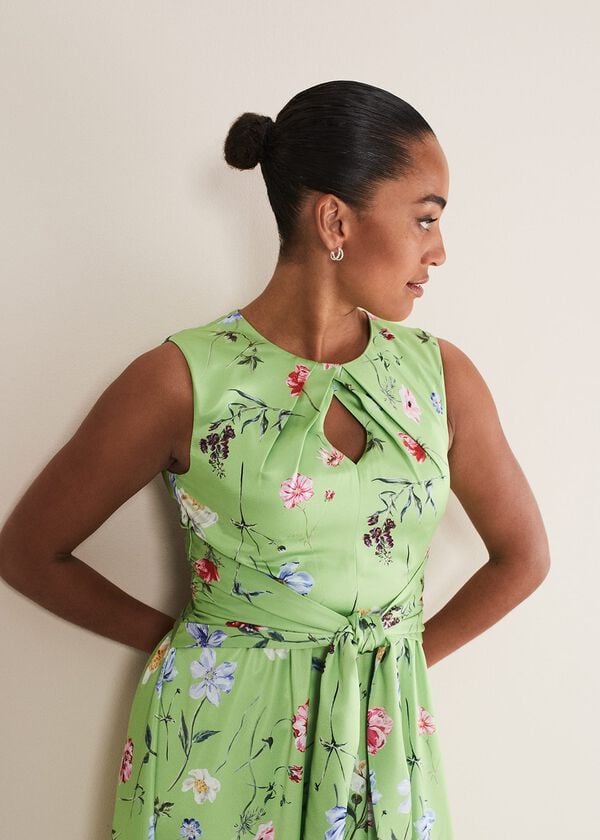 Phase Eight Corrin Floral Midi Dress