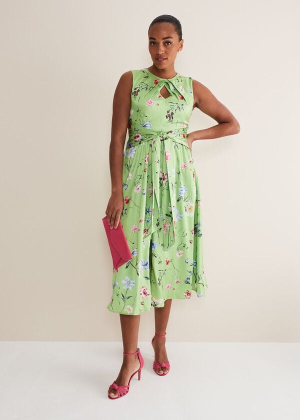 phase eight Corrin Floral Midi Dress