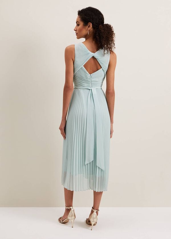 Phase Eight Cressida Pleated Midi Dress