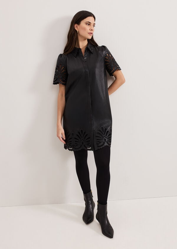 Phase Eight Cutwork Pu Dress