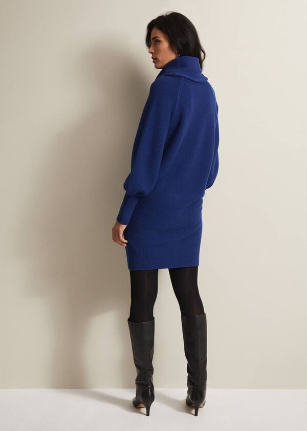 Phase Eight Dahlie Chunky Knit Tunic Mini Dress