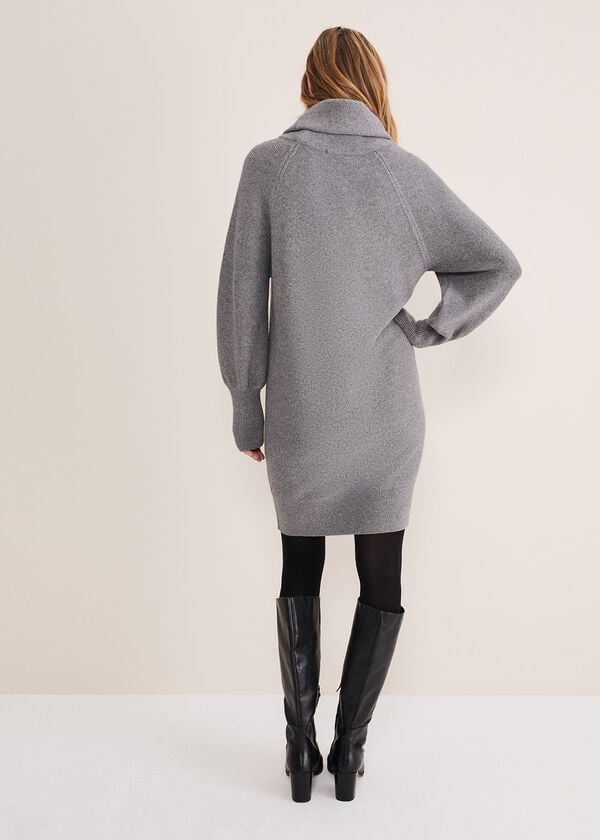 Phase Eight Dahlie Knitted Chunky Jumper Dress