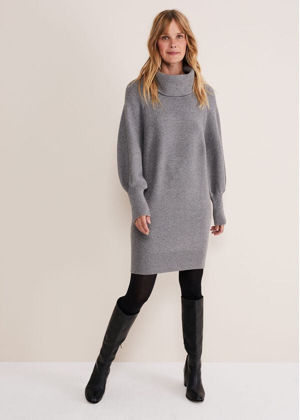 Phase Eight Dahlie Knitted Chunky Jumper Dress