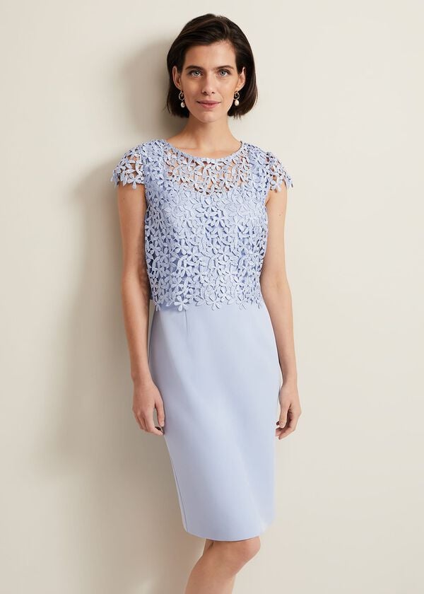 phase eight Daisy Lace Double Layer Dress