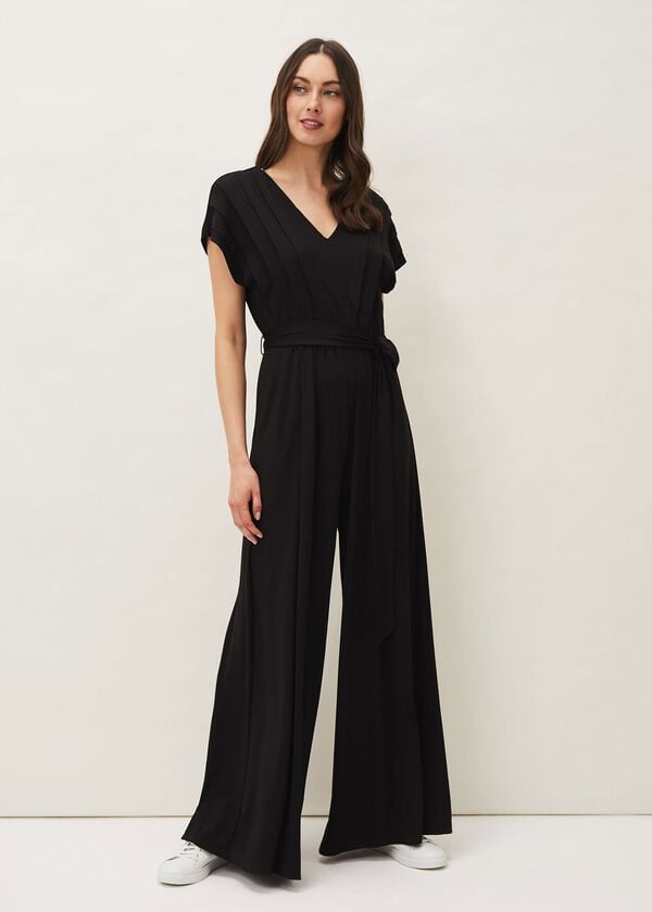 phase eight Dania Wide Leg Jersey Jumpsuit