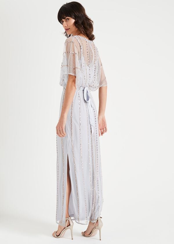 Phase Eight Daniela Beaded Maxi Dress