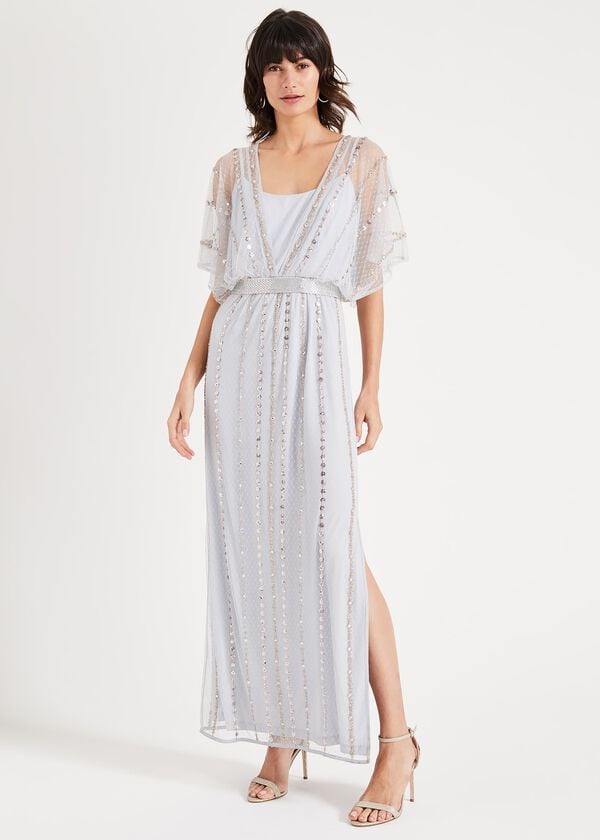 phase eight Daniela Beaded Maxi Dress