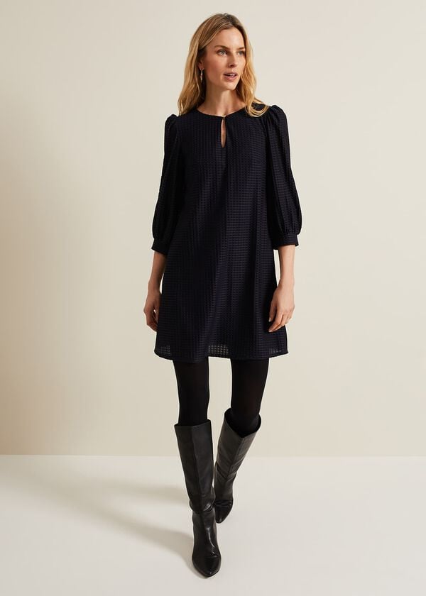 Phase Eight Dannie Textured Tunic Dress