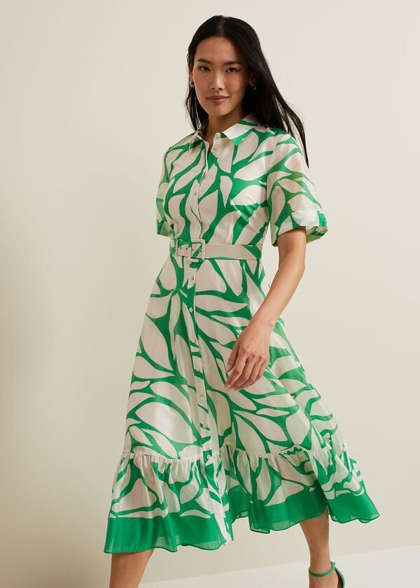 Phase Eight Daphne Floral Shirt Dress