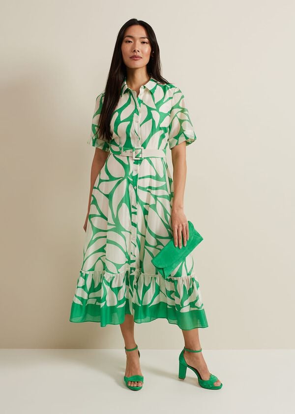 phase eight Daphne Floral Shirt Dress