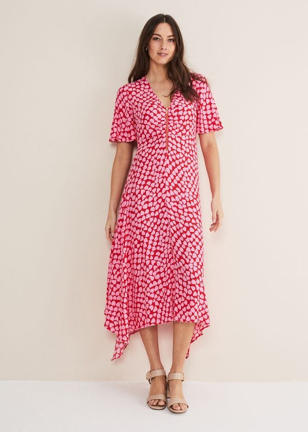 phase eight Darcie Heart Midi Dress