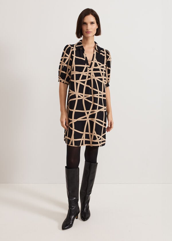 Phase Eight Darlia Ribbon Tunic Dress