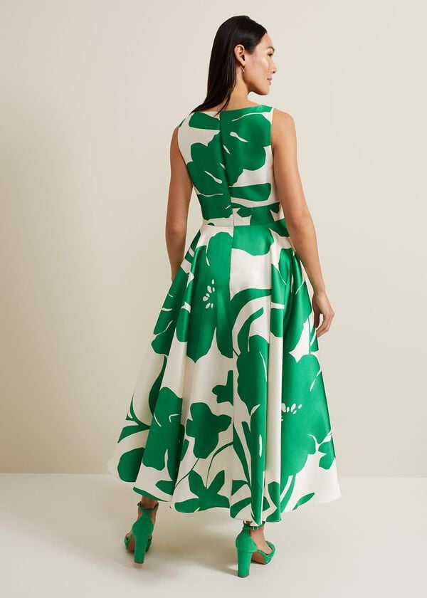 Phase Eight Delcia Fit And Flare Printed Dress