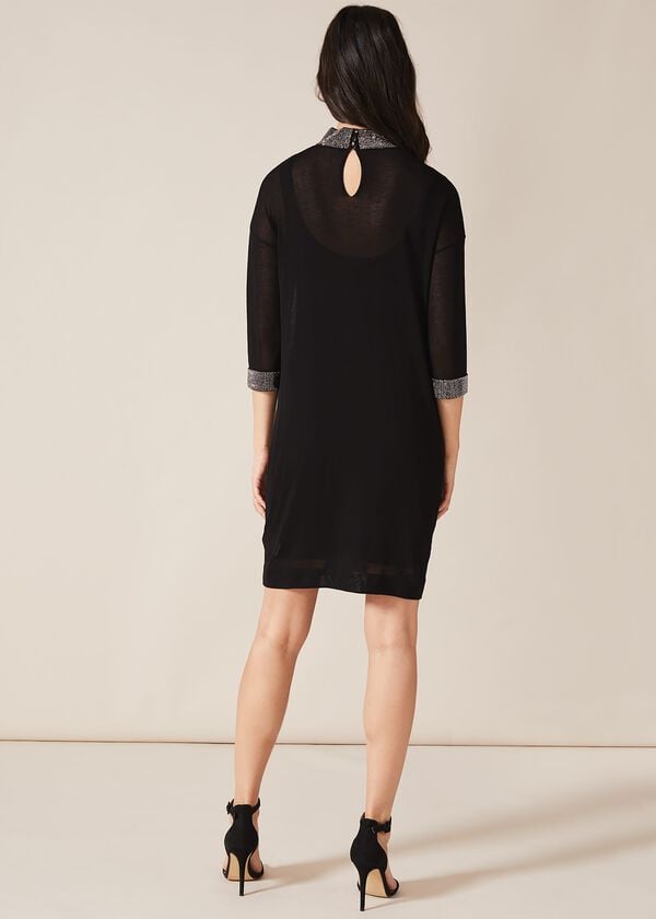 Phase Eight Demi Diamante Collar Dress