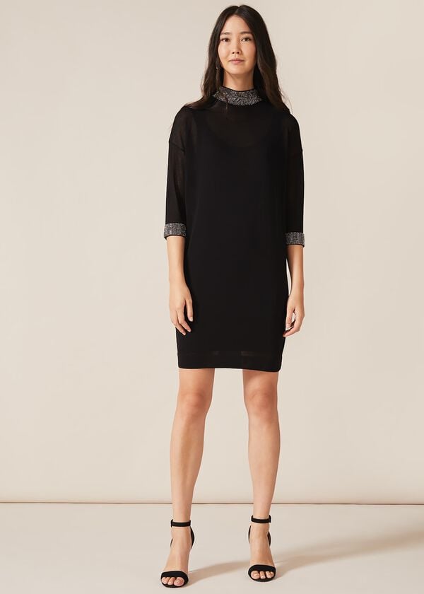 Phase Eight Demi Diamante Collar Dress