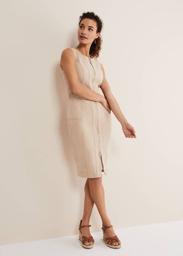 Phase Eight Denise Denim Bodycon Dress