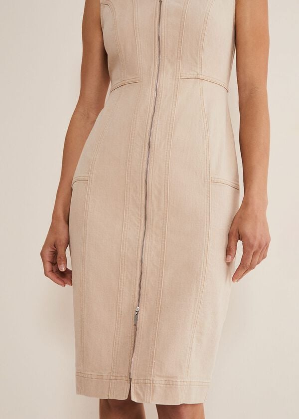 Phase Eight Denise Denim Bodycon Dress