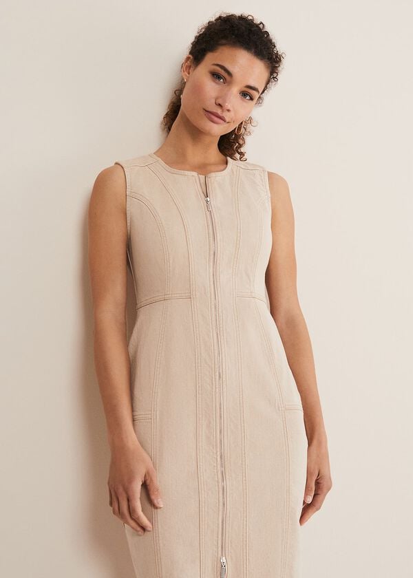 phase eight Denise Denim Bodycon Dress