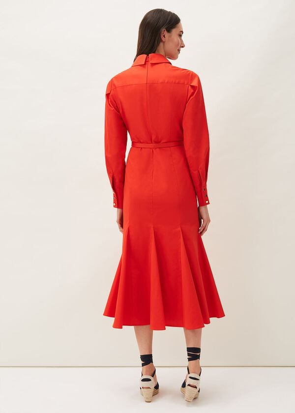 Phase Eight Diana Belted Shirt Dress