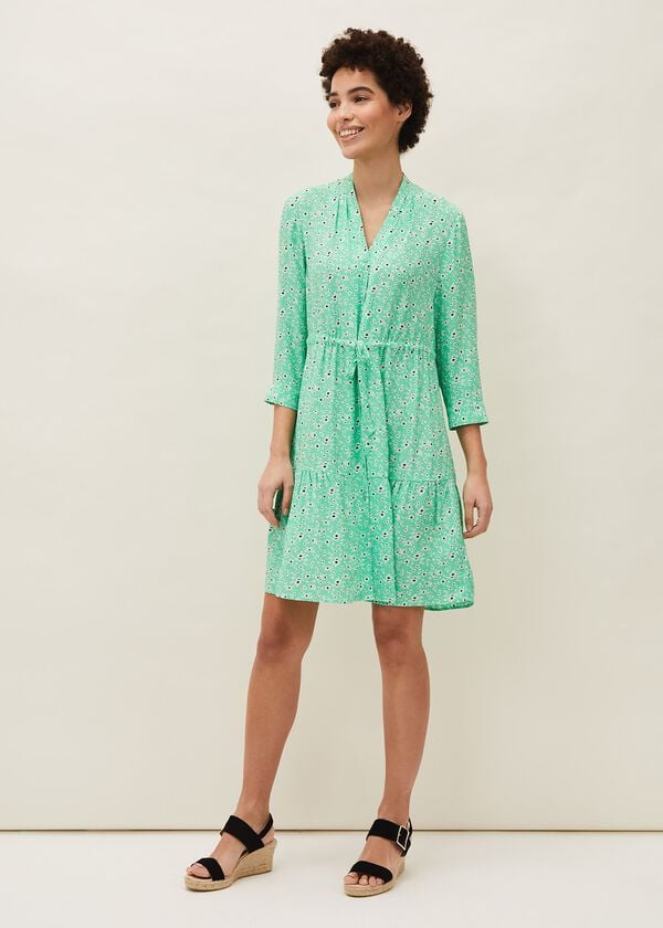 Phase Eight Diana Floral Swing Dress