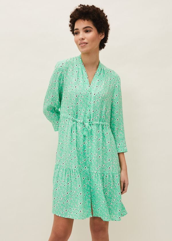 phase eight Diana Floral Swing Dress