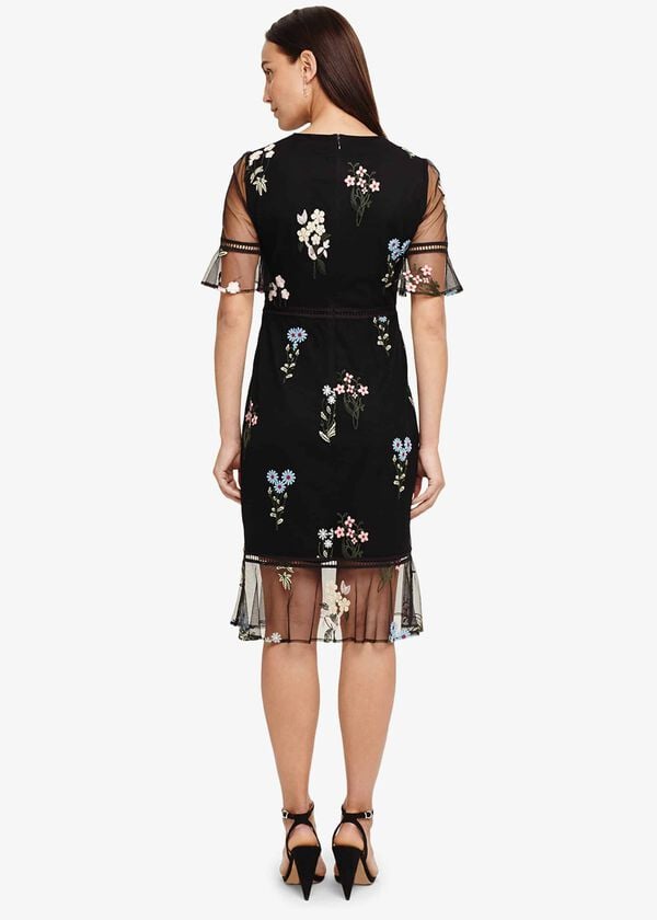 Phase Eight Ditsy Embroidered Dress