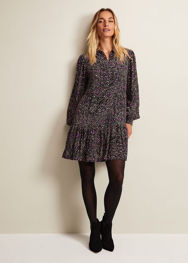 Phase Eight Dolly Snake Swing Dress