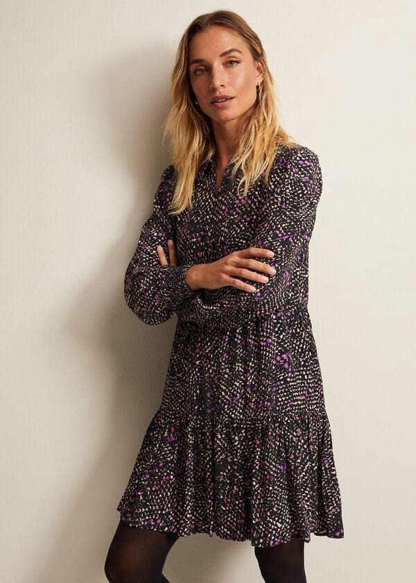 phase eight Dolly Snake Swing Dress