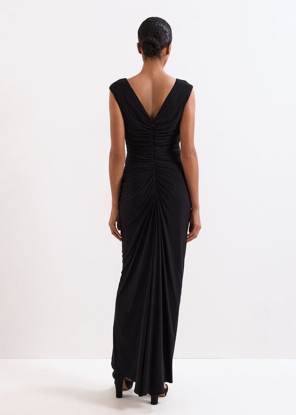 Phase Eight Donna Black Maxi Dress