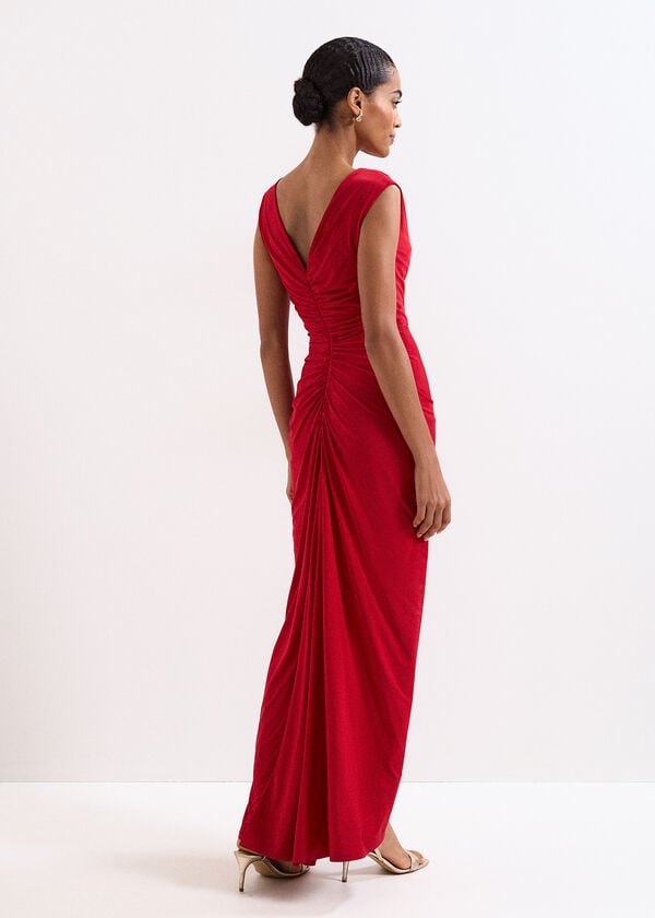 Phase Eight Donna Red Maxi Dress