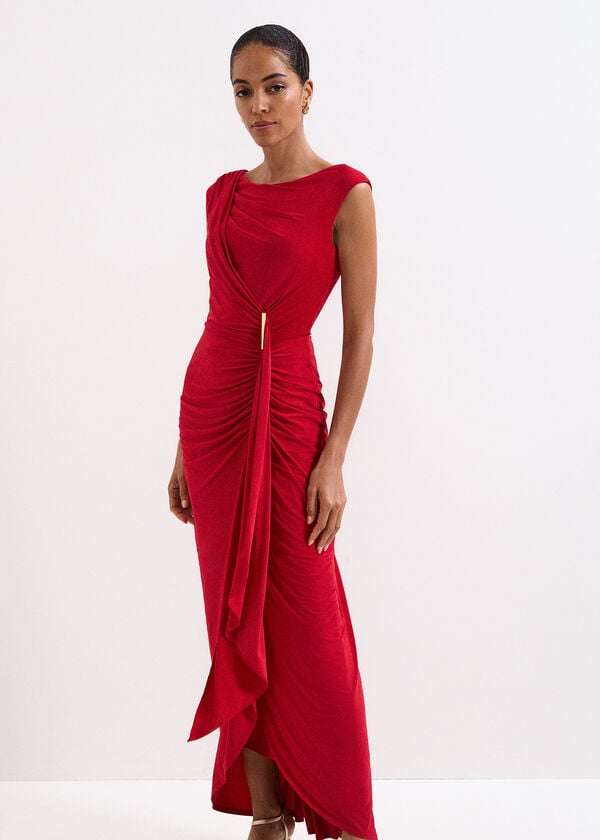 Phase Eight Donna Red Maxi Dress