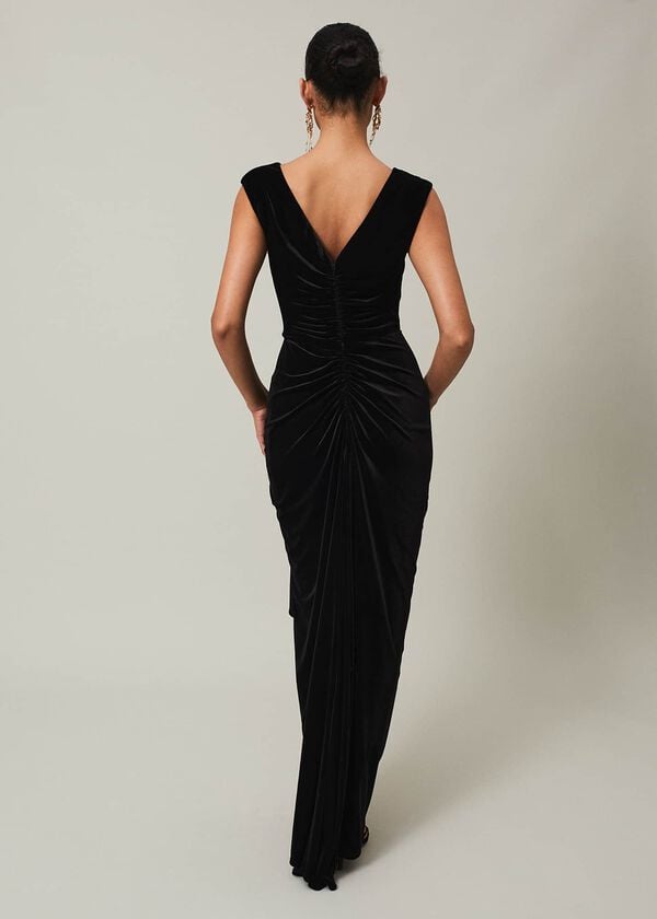Phase Eight Donna Velvet Maxi Dress