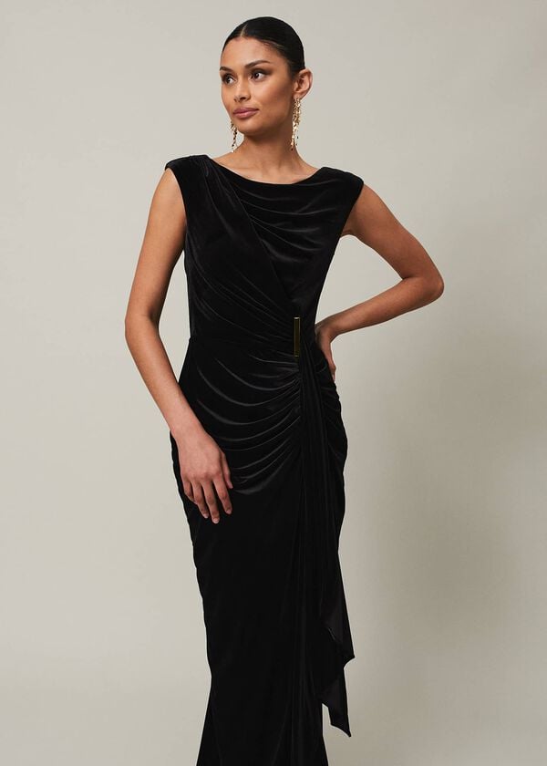 Phase Eight Donna Velvet Maxi Dress