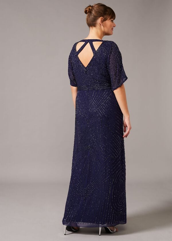 Phase Eight Donnatella Beaded Maxi Dress